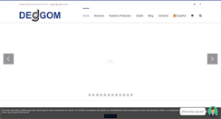 Desktop Screenshot of degom.com
